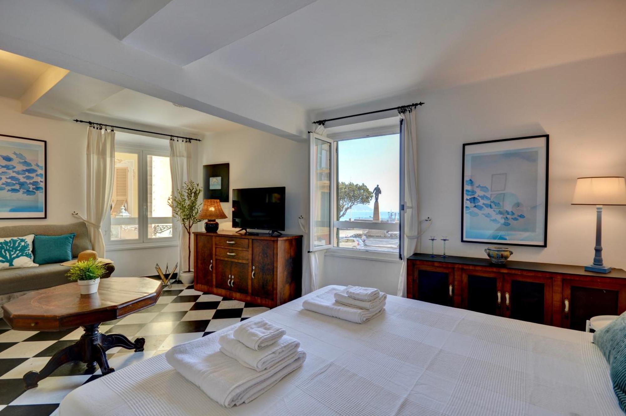 Apartament Balcony Sea View Santa Margherita Ligure Zewnętrze zdjęcie